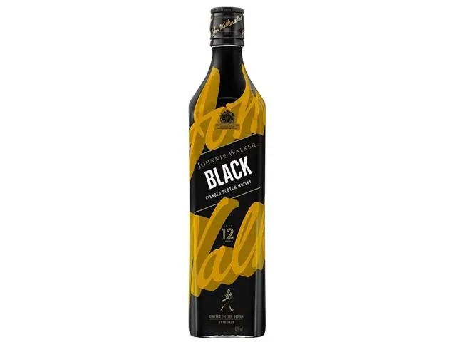 Whisky Escocês Blended Johnnie Walker Black Label Icons Garrafa 750ml