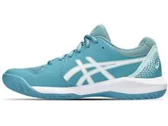 Tênis Asics Gel-Dedicate 8 Gris Blue/White Fem - 1