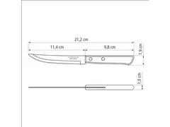 Faca para Churrasco Tramontina com Lâmina em Inox e Cabo Vermelho 5 - 3