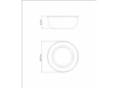 Pote Tramontina Freezinox Redondo em Aço Inox sem Tampa 22 cm 2,9 L - 3
