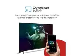 Smart TV Aiwa 32" HD Android Borda Ultrafina HDR10 Dolby Áudio - 2