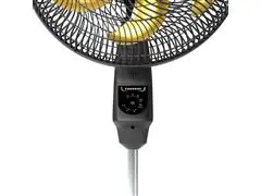 Ventilador De Coluna Mallory Chronos 40cm Preto e Dourado - 2