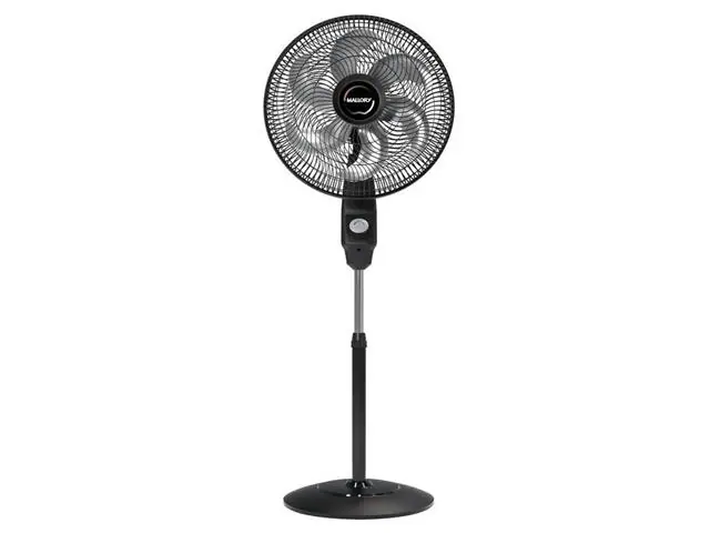 Ventilador De Coluna Mallory Éolo 40cm Preto e Grafite