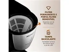 Cafeteira Elétrica Dolce Arome Inox 18 Xícaras Mondial 110V - 3