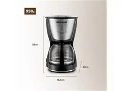 Cafeteira Elétrica Dolce Arome Inox 18 Xícaras Mondial 110V - 4