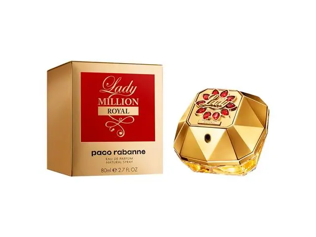 Perfume Paco Rabanne Lady Million Royal Feminino Eau de Parfum 80ML