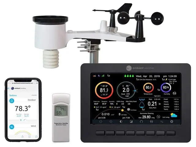 Estação Meteorológica com WiFi Ambient Weather WS2000