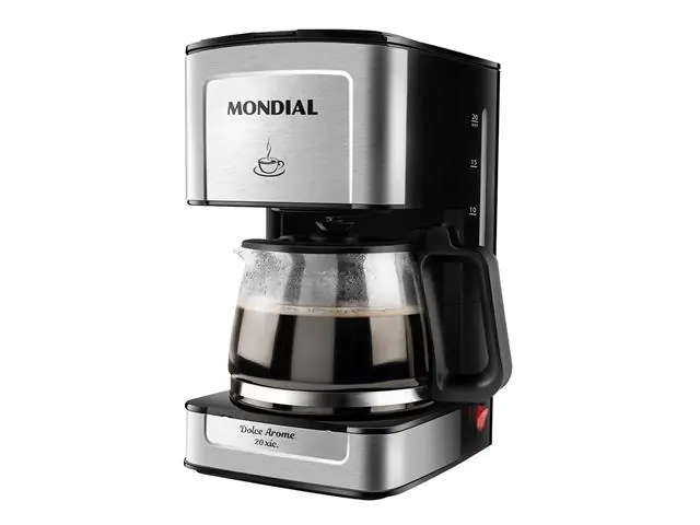 Cafeteira Elétrica Dolce Arome Mondial Preto/Inox 550W