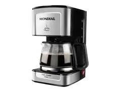 Cafeteira Elétrica Dolce Arome Mondial Preto/Inox 550W - 0