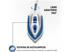 Ferro a Vapor Mondial Branco/Azul 1200W  FVN-01-BL - 4