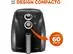 Fritadeira Sem Óleo Air Fryer 4L Mondial Preto 1500W  AFN-40-BFS - 2