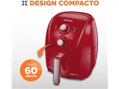 Fritadeira Sem Óleo Air Fryer 4L Mondial Vermelho 1500W  AFN-40-FR - 3