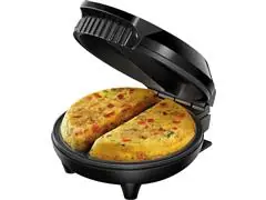 Omeleteira Pratic Omelet II Mondial Preto/Inox 800W  OM-04-BI - 1