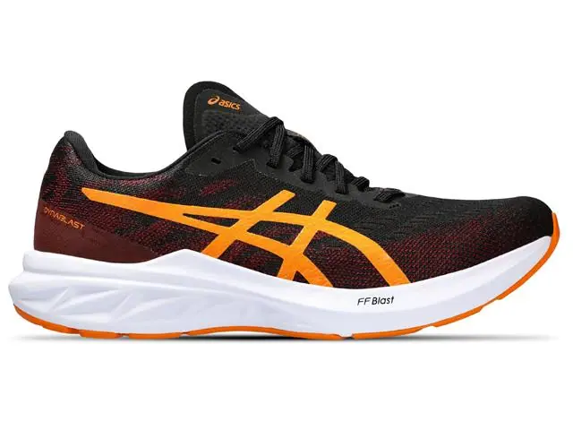 Tênis Asics Dynablast 3 Black/Bright Orange Masc