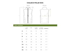 Chaleco Polar Talle Medium Color Azul KICK - 2