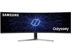 Monitor Gamer Samsung Odyssey 49" QLED 120 Hz Ultra Wide DQHD HDR 1000
