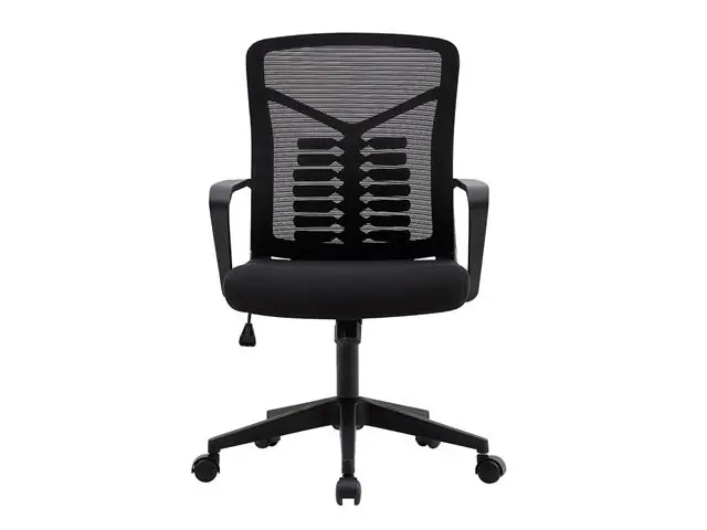 Cadeira de Escritorio ELG Leap Plus Giratoria Ajuste Altura Preta