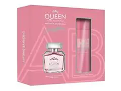 Kit Antonio Banderas Queen of Seduction Lively EDT 80ML + Desodorante - 0