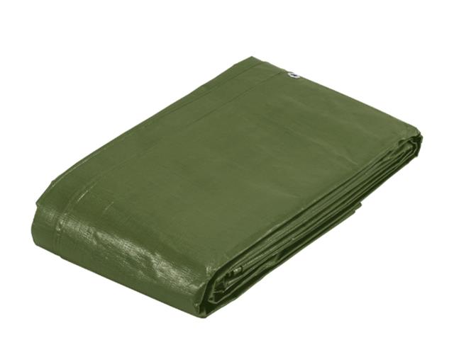 Lonas Truper Uso rudo 6x9m Impermeable con ojillos Verde