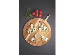 Tábua para Pizza Tramontina Provence em Madeira Teca Fsc 40 cm - 1