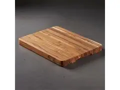 Tábua com Empunhadura Churrasco Tramontina em Madeira Teca 40x30 cm - 8