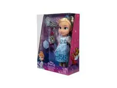 Boneca Princesas Disney Multikids Cinderella com Varinha e Tiara - 2