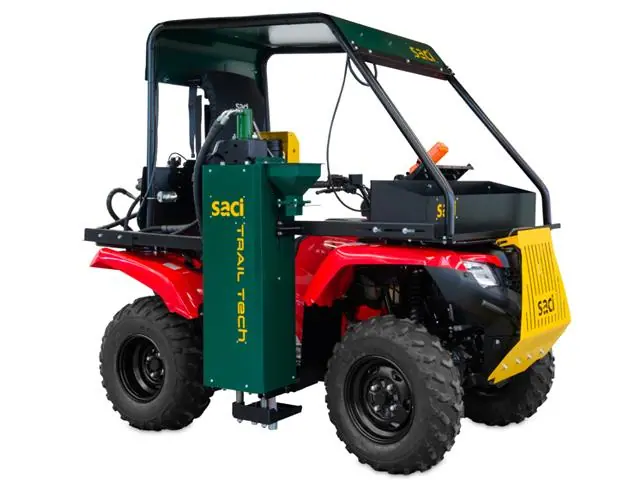 Amostrador Trail Tech 500S Adaptado em Carretinha Saci TT50CSEA