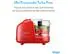 Mini Processador Turbo Press Elgin Vermelho 150W - 1