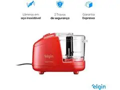 Mini Processador Turbo Press Elgin Vermelho 150W - 2