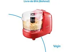 Mini Processador Turbo Press Elgin Vermelho 150W - 6