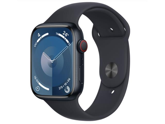 Apple Watch S9 GPS+Cell 45mm Alum Media Noche Dep Medianoche