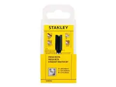 Fresa Reta Stanley 3/8 X 3/4 [9,52 X 19,05mm] Haste de 1/4 [6,35mm] - 0