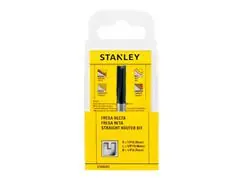Fresa Reta Stanley 1/4 X 5/8 [6,35 X 15,88mm] Haste de 1/4 [6,35mm]