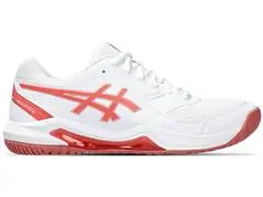 Tênis Asics Gel-Dedicate 8 White/Light Garnet Fem