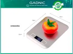 Balança de Cozinha Gadnic até 10KG - 5