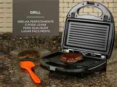 Sanduicheira Grill 3 em 1 Gadnic - 3