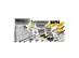 Jogo de Soquetes Stanley Encaixe MM e POL 1/4" 3/8" 1/2" com 150 Peças - 4