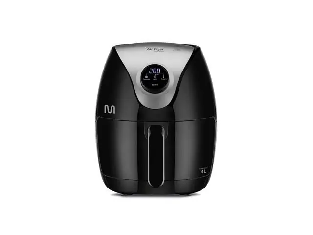 Air Fryer Multilaser 4L Digital Com Grade 1500W