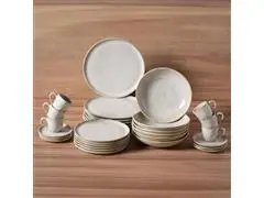 Aparelho De Jantar C/ 30 Peças Porto Brasil Bio Latte - 1