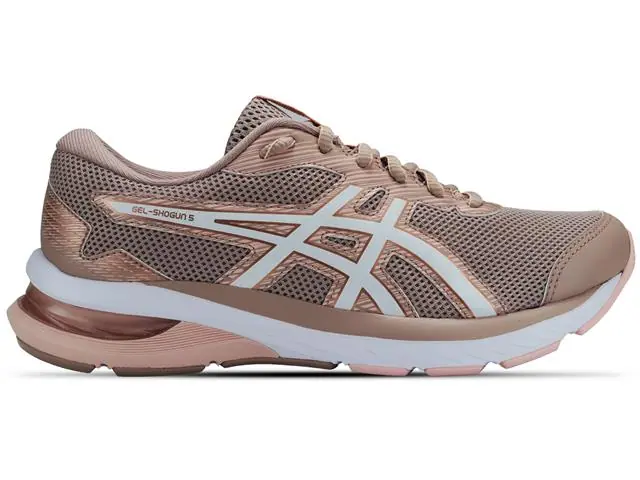 Tênis Asics Gel-Shogun 5 Fawn/Rose Gold Fem