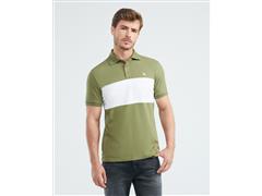 CHEVIGNON Camiseta de Hombre Tipo Polo, Slim Fit Manga Corta Verde - 1