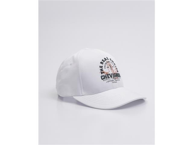 CHEVIGNON Gorra Unisex, 100% Algodón, Correa Ajustable Blanca