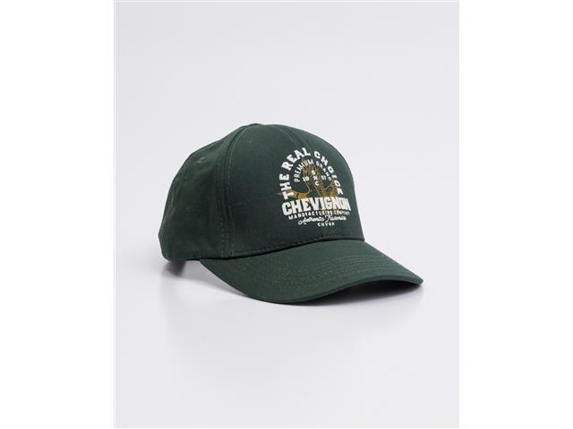 CHEVIGNON Gorra Unisex, 100% Algodón, Correa Ajustable Verde