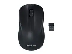 Mouse Intelbras MSI55 Sem Fio Preto