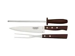 Jogo para Churrasco Tramontina Inox Tradicional 3 peças