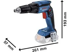 Parafusadeira para Drywall Bosch GTB 185-LI, 18V, 2 baterias e maleta - 5