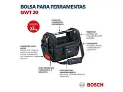 Bolsa para transporte de ferramentas Bosch GWT 20 até 23kg - 4