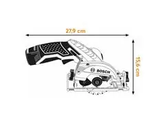 Serra circular à bateria Bosch GKS 12V-26, 12V SB, 1400 RPM - 3