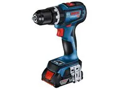 Furadeira e parafusadeira Bosch GSB 18V-90C 18V + 2B e maleta - 1