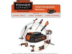 Bateria Black&Decker 20V Max* (1,5Ah) Íon De Lítio - 4